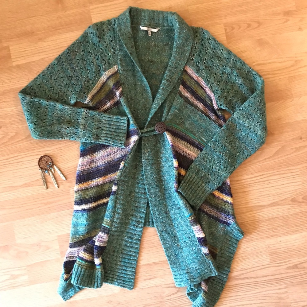 BKE Open Front Cardigan